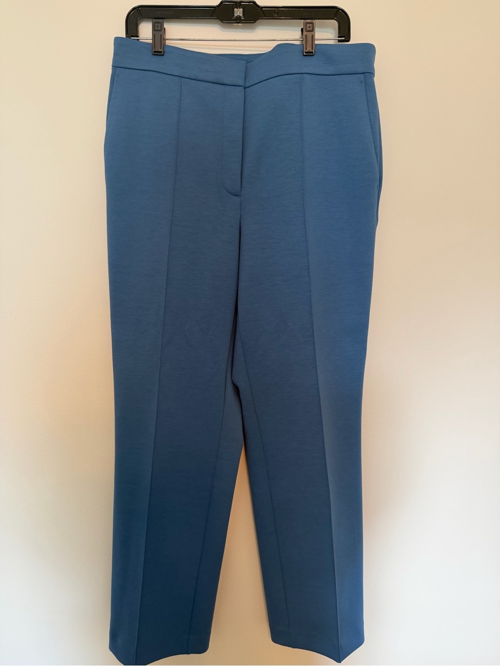 Ann Taylor Tailored Straight-Leg Pants in Sky Blue -Like new!